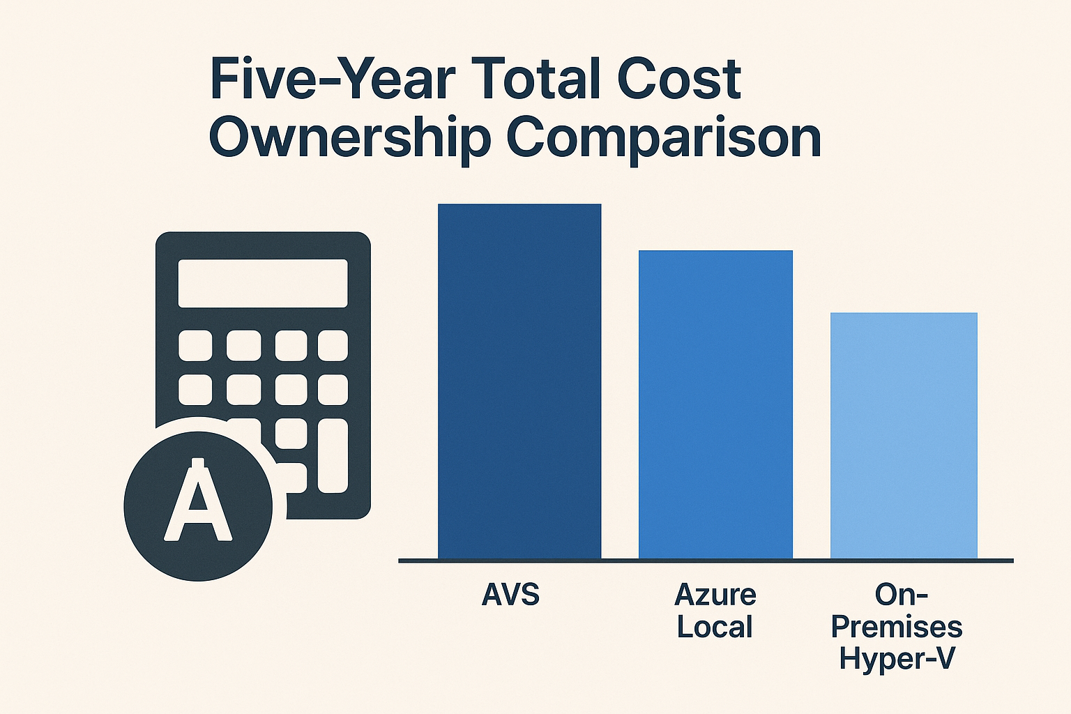CapEx vs Subscription: TCO Modeling for Hyper-V & Azure Local & AVS